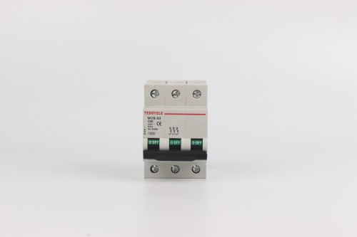 High Quality MCB 3P 40A Miniature Circuit Breaker For Overload protection