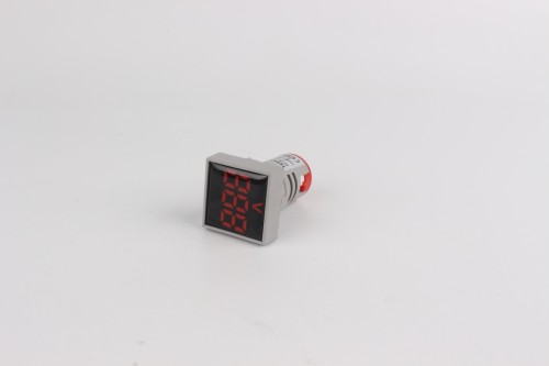 22MM AC 60-500V Voltmeter Square Crystal Display With White, Blue, Yellow, Green