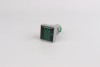 22MM AC 60-500V Voltmeter Square Crystal Display With White, Blue, Yellow, Green